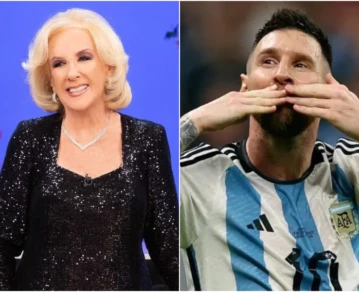 lionel messi mirtha legrand