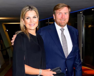 El look con plumas con el que Máxima Zorreguieta dio cátedra de estilo en un elegante cocktail