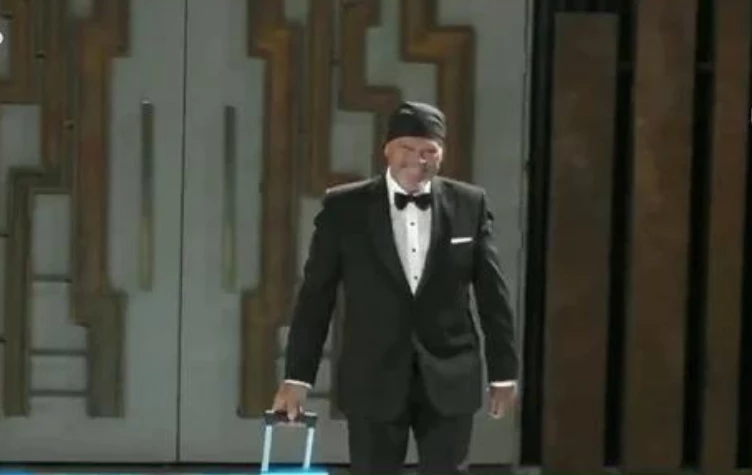 Así fue el reingreso de Alfa a la casa de Gran Hermano. Foto captura de pantalla