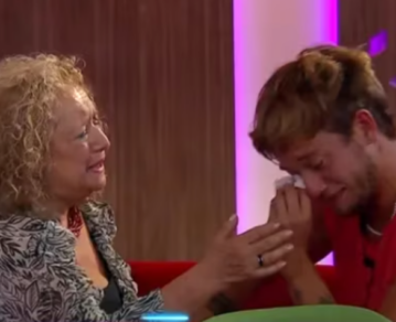 Gran Hermano: así fue el reencuentro de Nacho con su abuela Teresa y Jesús, el ex de su papá