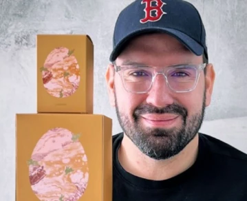 Damián Betular: Cuál es el costoso precio de sus huevos de pascua. Foto redes sociales.