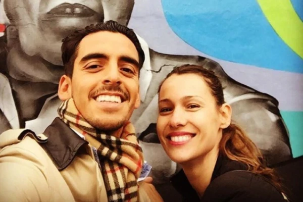 Mira que tierna foto eligió Pampita para saludar a su hermano Guillermo en su cumpleaños. Foto redes sociales