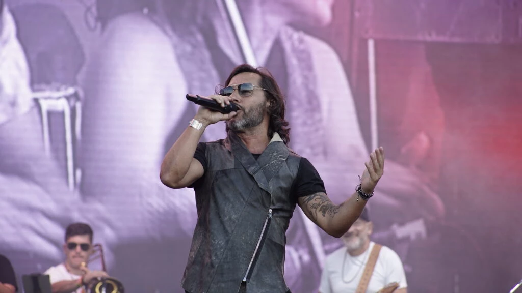 Diego Torres y su debut en el Lollapalooza. Foto: Miranda Lucerna.
