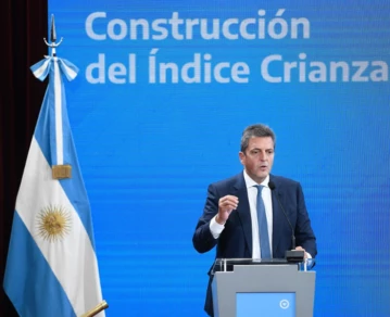 Sergio Massa presenta el índice de crianza