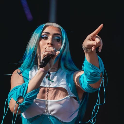 Villano Antillano, una de las revelaciones del día 1. Foto: Gentileza Lollapalooza.