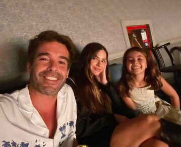 La China Suárez y Rufina despidieron a Nicolás Cabré, quien se instaló en México