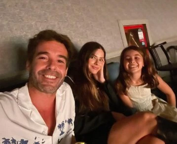 Nicolás Cabré, China Suárez y Rufina