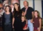 Demi Moore y Bruce Willis con sus hijos