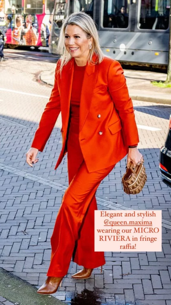 La argentina dio cátedra de elegancia. Foto: redes sociales. 