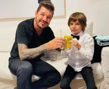 Marcelo Tinelli y Lolo