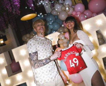 Alejandro Garnacho espera su primer hijo y le pondrá el nombre de un campeón del mundo