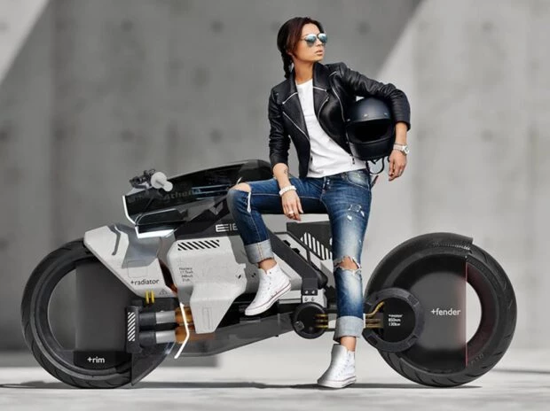Athena, la moto eléctrica del futuro que cambia de forma para mayor  comodidad – GENTE Online