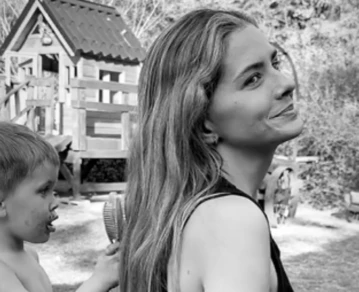 El tierno fin de semana de la China Suárez y sus hijos