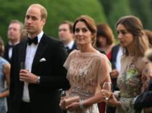 El Príncipe William y su esposa Kate Middleton, compartiendo un evento real junto a su amante y examiga de Kate, Rose Hanbury