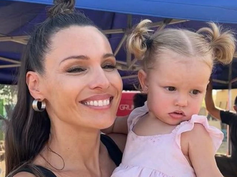 El video más tierno de Ana Garcia Moritan, la hija de Pampita, jugando con su papá