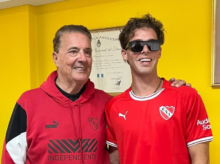 Santi Maratea y su colecta solidaria para Independiente