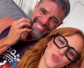 Flor Vigna confesó que Luciano Castro le enseñó a ser menos pacata y más libre con su cuerpo. Foto redes sociales.