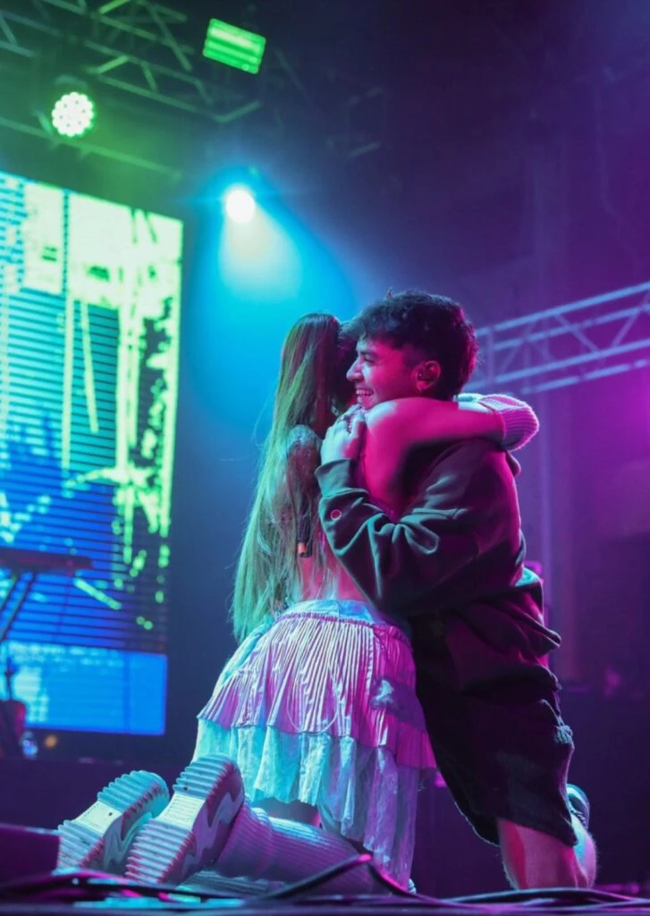 Ángela Torres y Agustín casanova volvieron a cantar juntos