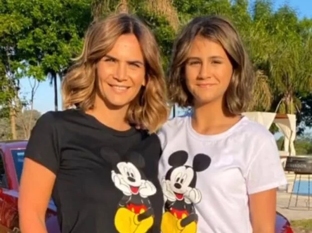 Amalia Granata dejó en claro cómo es la relación actual de su hija Uma con el Ogro Fabbiani. Foto redes sociales