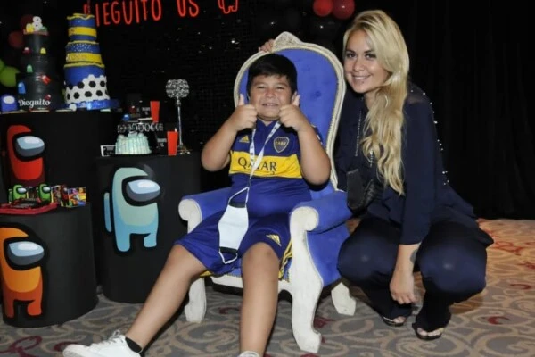 El difícil momento que está Dieguito Fernando Maradona. Foto archivo