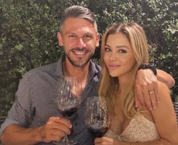 La historia de amor de Evangelina Anderson y Martín Demichelis: Se conocieron en el 2007 por una broma de uno de sus amigos y hoy son padres de tres hijos. Foto redes sociales.