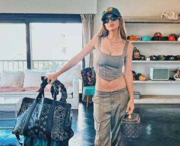 La China Suárez de viaje en Campana, tras su separación de Rusherking