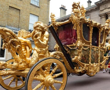 El icónico carruaje de Inglaterra: Gold State Coach
