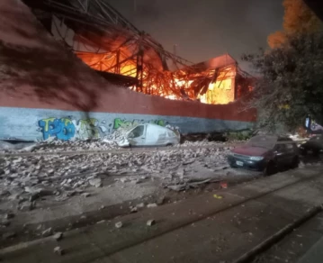 incendio en iron mountain