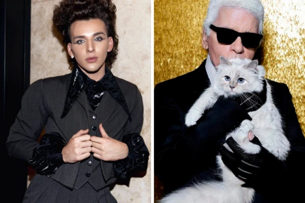 Jorge Rey y su diseño inspirado en la gata de Karl Lagerfeld