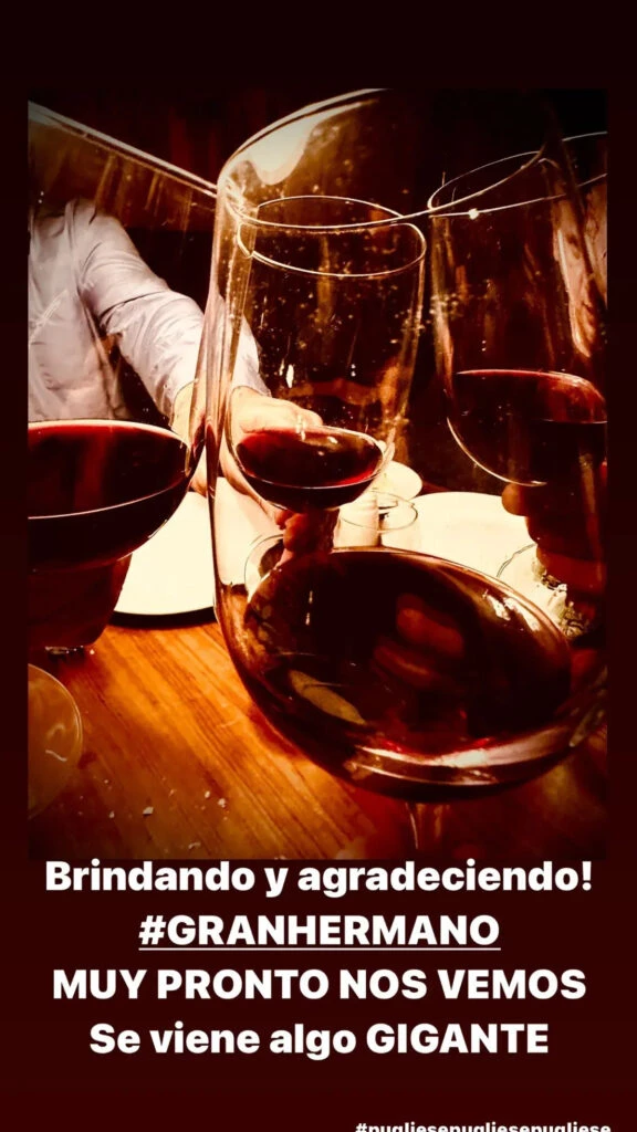 Posteo de Santiago Del Moro. Foto captura de pantalla