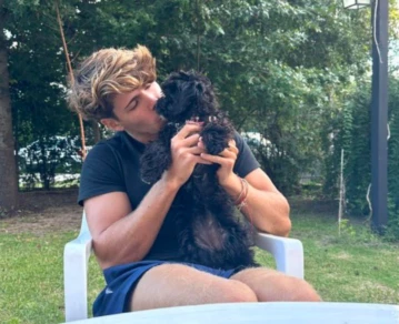 Marcos Ginocchio. junto a Morita