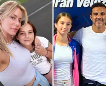 Pascuas divididas de Nicole Neumann y Fabián Cubero