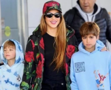 Shakira y sus hijos, Sasha y Milan se mudaron oficialmente el 3 de abril a Miami