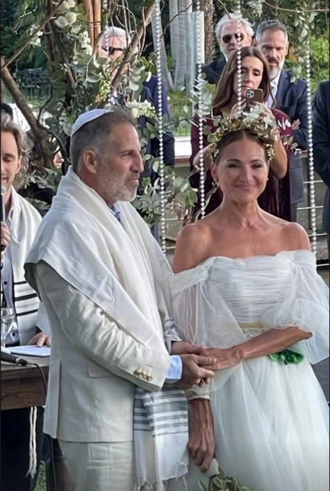 Casamiento de Natalia Lobo. Foto archivo.
