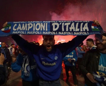 el NApoli campeon de italia