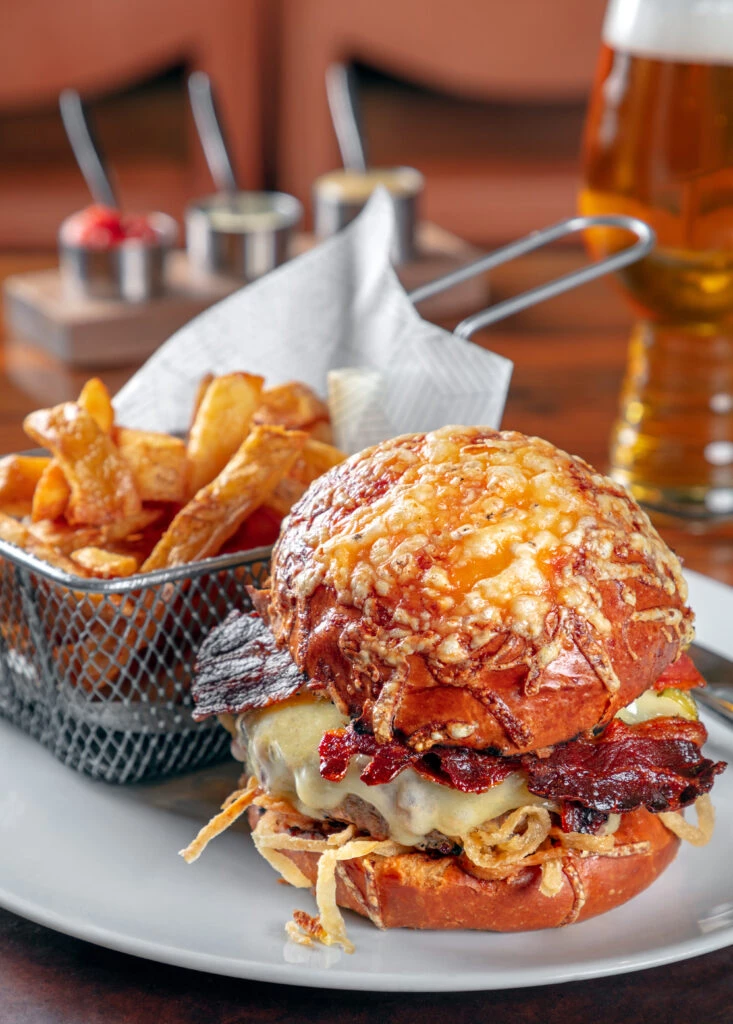 La hamburguesa de Pony Line