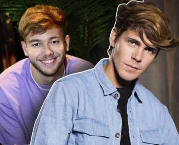 Nacho Castañares y Marcos Ginocchio