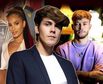 Marcos Ginocchio, Julieta Poggio y Nacho Castañares