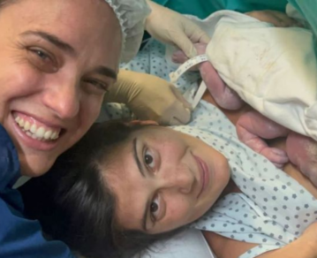 Jazmín Beccar, la ex Rebelde Way que acaba de ser madre junto a su novia