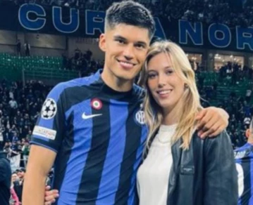 Joaquín Correa: quién es la desmpampanante modelo italiana con la que se casa el delantero argentino