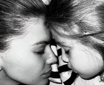 La China Suárez y sus fotos en el tiempo con Magnolia: “Conexión eterna”