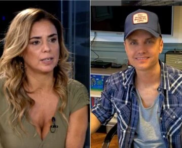 Marina Calabró habló sobre cómo está la relación con Santiago del Moro