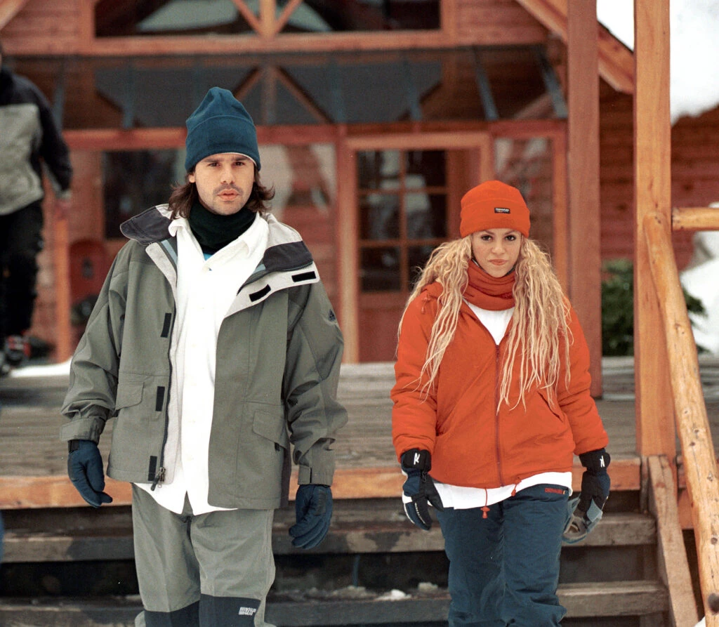 Antonito de la Rúa y Shakira cuando eran pareja