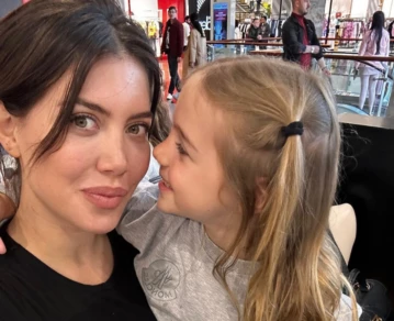 Wanda Nara y su hija menor, Isabella Icardi