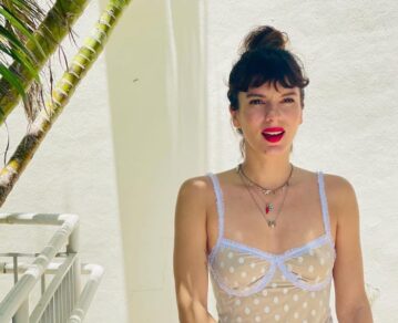 El insólito momento que vivió Gimena Accardi en vivo con Fer Dente