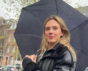 Delfina Chaves tuvo un problema de salud en Ámsterdam. Foto archivo.