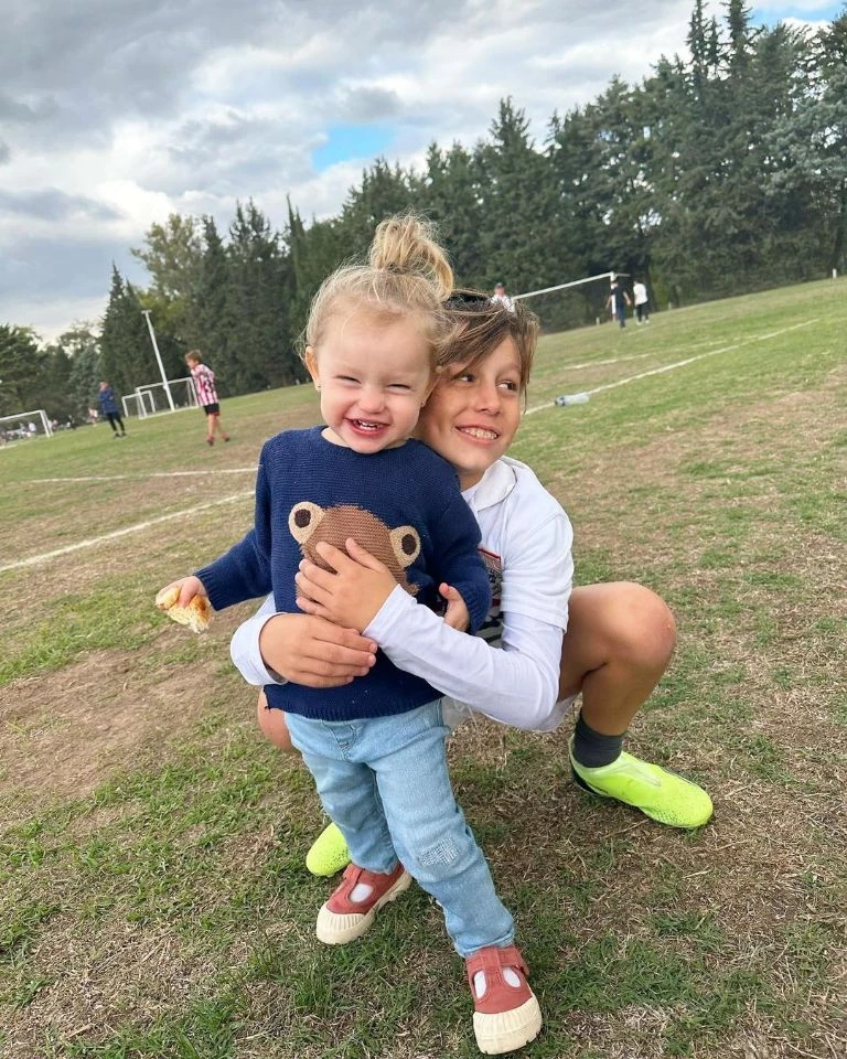 Hijos de Pampita. Foto archivo.