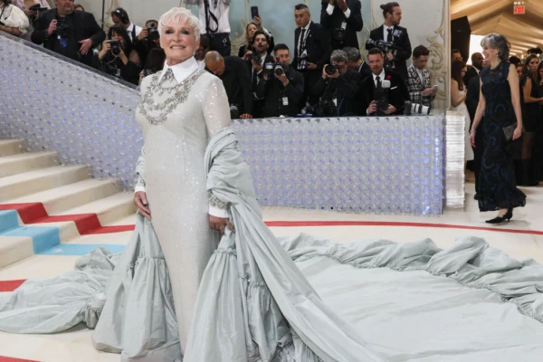 Glenn Close en la MET Gala 2023