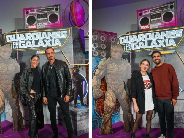 los famosos en guardianes de la galaxia