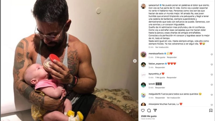 Posteo de Luciana Salazar. Captura de pantalla. 